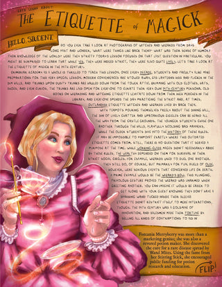 Past Lesson | August 2025 - The Etiquette of Magick