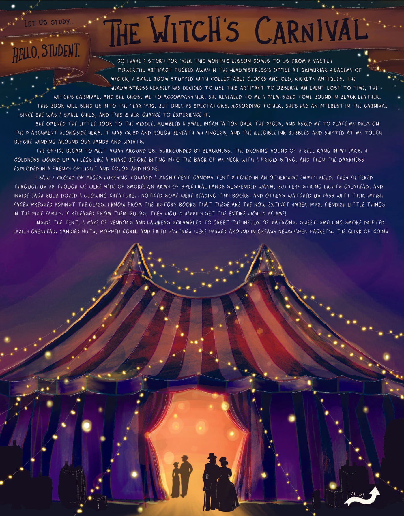 Past Lesson | September 2024 - The Witch's Carnival