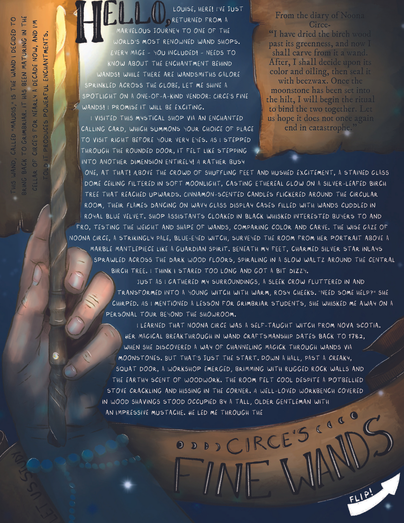 Past Lesson | August 2023 - Circe's Fine Wands