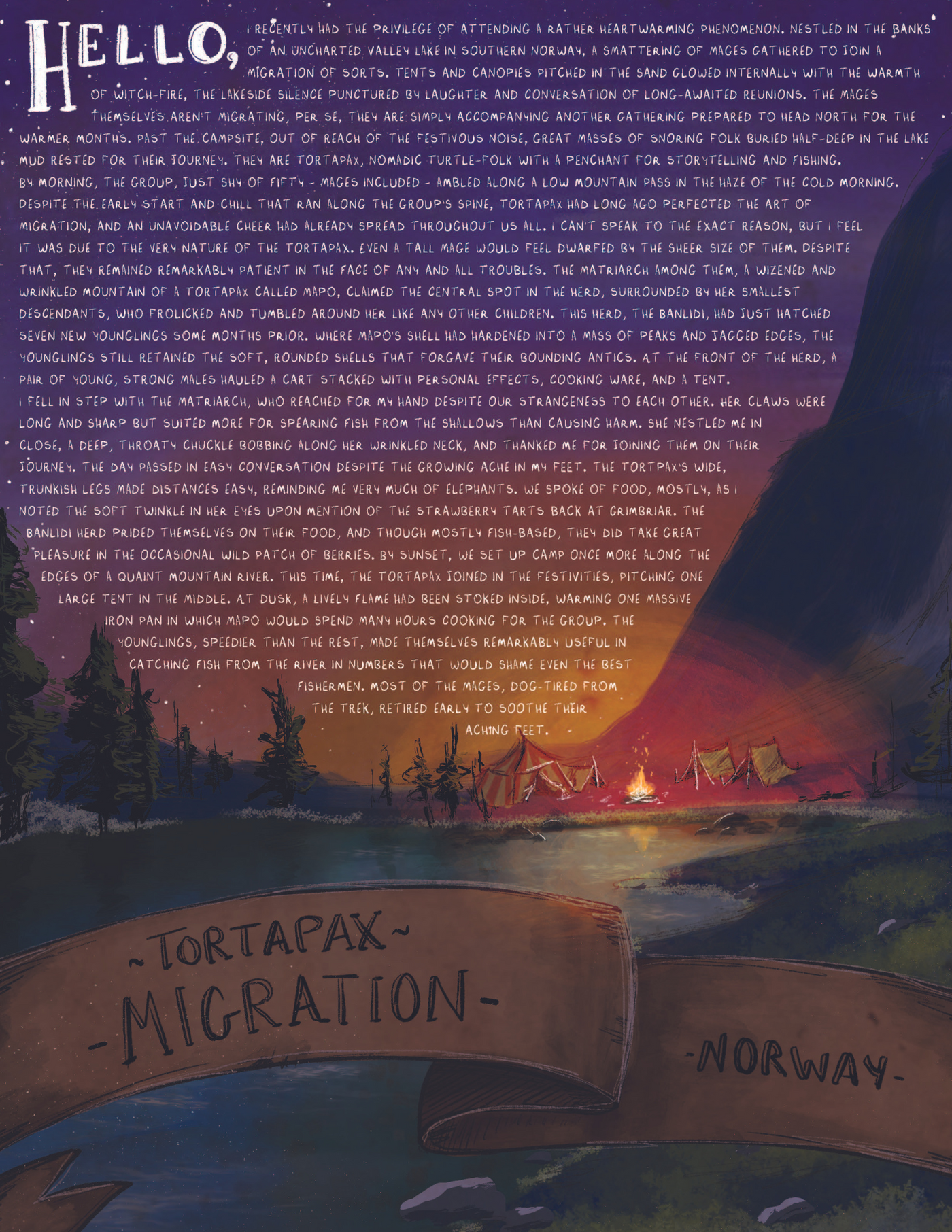 Past Lesson | February 2024 - Tortapax Migration
